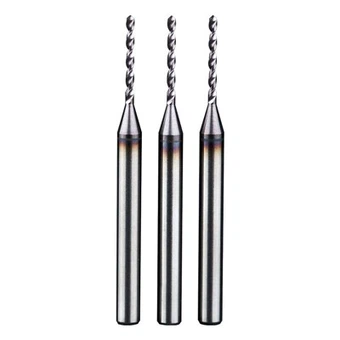 Carbide Straight Shank Twist Drills For CNC & PCB Precision Drilling