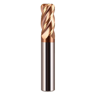 Round Nose End Mill, Bull Nose Carbide Milling Cutter For CNC Machining Russia Thailand Vietnam