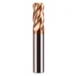 Round Nose End Mill, Bull Nose Carbide Milling Cutter For CNC Machining Russia Thailand Vietnam