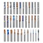 Solid Carbide End Mill Set For CNC Machining | Aluminum & Steel